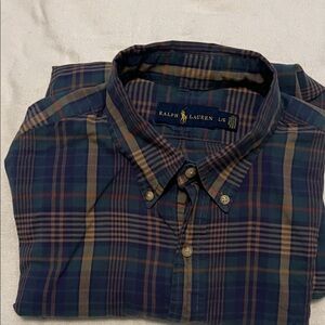 Ralph Lauren Men's Multicolor Plaid Shirt